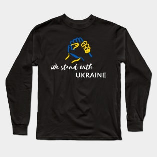 Stand With Ukraine Long Sleeve T-Shirt